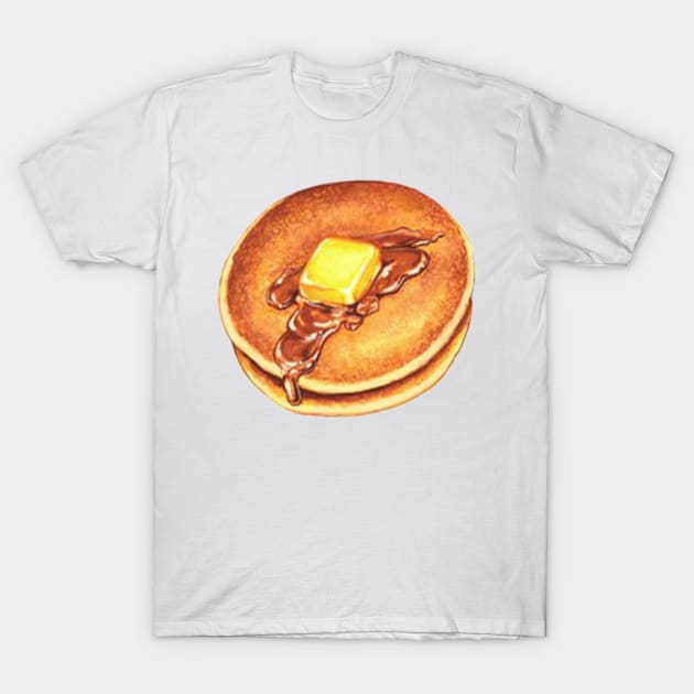 Vintage Pancake T-Shirt by bandsnthings